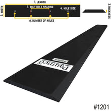 Bolt On Reversible Cutting Edge Blade - Length 60" | Width 8" | Thickness 3/4" |